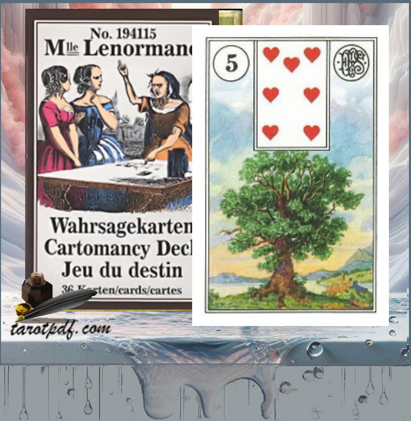 LENORMAND TAROT BY PIATNIK NO 194115, WAHRSAGEKARTEN CARTOMANCY DECK