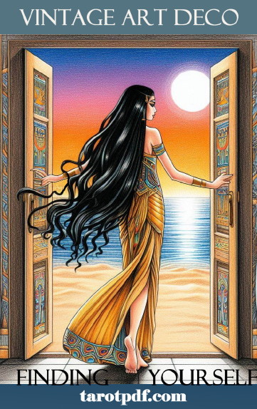 ART DECO VINTAGE PDF GYPSY CARDS